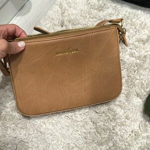 White Elm clutch bag